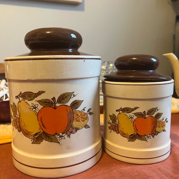 MCM flour and coffee kitchen canisters - Picture 2 of 3